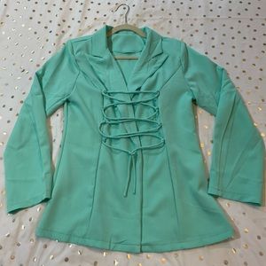 NWOT Corset Blazer Size L